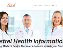 Tablet Screenshot of kestrelhealthinfo.com